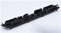 MK2F Coaches  Underframe - Black Beam plus bogie frames  (no pickups fitted to the frames), Coupling & Buffers 39-701DC