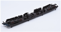 MK2F Coaches Underframe - Blue Beam plus bogie frames  (no pickups fitted to the frames), Coupling & Buffers 39-700