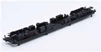 MK2F Coaches Underframe - Black Beam plus bogie frames  (no pickups fitted to the frames), Coupling & Buffers 39-677