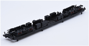MK2F Coaches  Undeframe - Black Beam plus bogie frames  (no pickups fitted to the frames), Coupling & Buffers 39-652