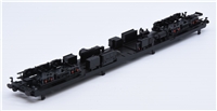 MK2F Coaches  Undeframe - Black Beam plus bogie frames  (no pickups fitted to the frames), Coupling & Buffers 39-652