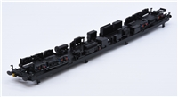 MK2F Coaches Underframe - Blue Beam plus bogie frames  (no pickups fitted to the frames), Coupling & Buffers 39-725DC