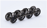 Wheelset - Dark Silver Rods for ROD (RAILWAY OPERATING DIVISION) 2-8-0 Branchline model number 35-176