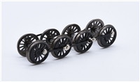 Wheelset - Black Rods for ROD (RAILWAY OPERATING DIVISION) 2-8-0 Branchline model number 35-175