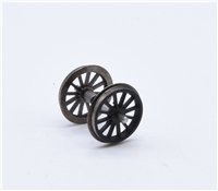 3F (midland) Tender Wheel (single) - Black With Insulator for tender bases with pick-up's 31-627B