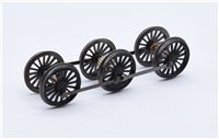 Wheelsets - Black for E4 Branchline model number 35-075.  our old part number 075-517