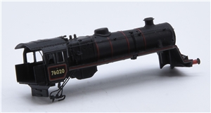 372-652 Std 4MT 2-6-0 Loco Body - BR Lined Black, Early Emblem - '76020'