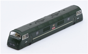 Class 42 Warship Loco Body - BR Green 'D829' - No light lens or housing fitted 370-070