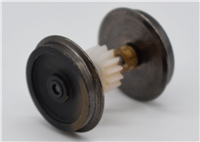Geared axle - weathered black for Class 37 Branchline model number 32-375.  our old part number 372-029