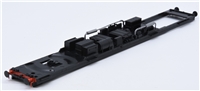 Class 108 DMU Power car underframe - black with silver pipes with buffers -red beam 32-900C