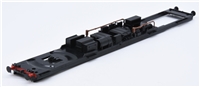 Class 108 DMU Power car underframe - black with brown pipes with buffers - red beam 32-908