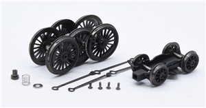 Std 4MT 4-6-0 Wheelset & Bogie with Fixing Assy - Weathered 31-119