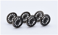 31-180 Jubilee Stanier Tender Axles - Without Pick-up's - Pack of 3