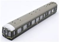 Body - BR Green Speed Whiskers Car C - E50643 'Scarborough' for Class 108 DMU Graham Farish model 371-887DS