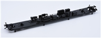 MK2F BSO Coach  Underframe with couplings and buffers- Black with Black step & DCC on board on base 39-703dc, 39-702dc