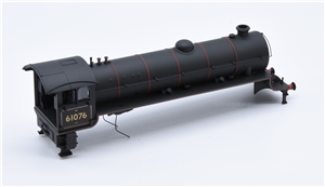 B1 *2022* Loco Body - 61076 - BR Lined Black (Late Crest) Weathered 31-716A