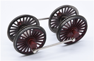 Wheelset - Red (Purple/Brown) for City Class 4-4-0 Branchline model number 31-725