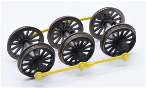 Class 08 Wheelset - Bright Pale Yellow Rods 32-124