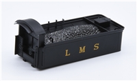 Tender body - LMS black for G2A Super D Branchline model number 31-480
