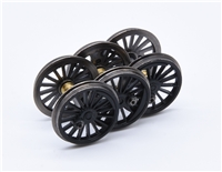 C Class Wainwright 0-6-0 Driving Wheelset - No Rods or Pins - Black 31-460