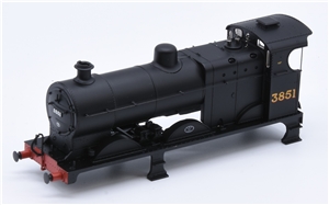 Loco Body - LMS Black (Johnson/Deeley Tender) - '3851' for 4F Branchline model number 31-880