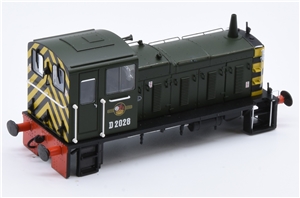 Body - D2028 BR Green with wasp stripes for Class 03   NEW  2020 Branchline model number 31-361B