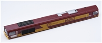 Body - 66062 in Euro Cargo Rail ( EWS ) red/yellow for Class 66 Branchline model number 32-725W