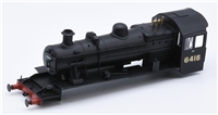 Loco body - 6418 - LMS Black for Ivatt 2MT 2-6-0 Tender  Branchline model number 32-830A