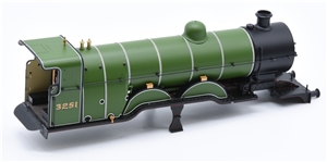 Loco Body Shell - Apple Green Livery - 3251 for GNR C1 Class 4-4-2 Atlantic  Branchline model number 31-765NRM