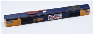 Body - 66705 in First GBRF Blue & Yellow Livery with 'Large Union Flag Logo' for Class 66 Branchline model number 32-727Y