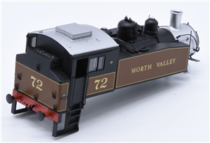 Body - 72 - Keighley & Worth Valley Golden Ochre livery for USA Tank 0-6-0 Branchline model number MR-108