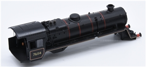 Loco Body - BR Black - '76114' for Std 4MT 2-6-0 Branchline model number 32-952Z