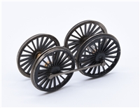 35-161Z Precedent - Wheelset - Black With Dull Rods