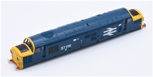Class 37 Body -  Split Headcode 37116 BR Blue (Large Logo) 371-450SD