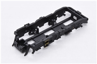 Bogie Frame - Black yellow steps, yellow markings and one small dark red dot each side - Short Cab End for Class 66 Graham Farish model 371-391/393/395/396