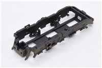 Bogie Frame - Black with yellow steps Weathered - Short Cab End for Class 66 Graham Farish model 371-384