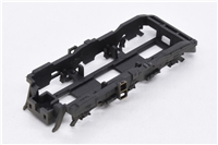 Bogie Frame - Black with yellow steps Weathered - Long Cab End for Class 66 Graham Farish model 371-384