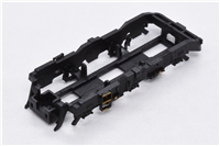 Bogie Frame - Black with yellow steps and 2 yellow dots each side - Short Cab End for Class 66 Graham Farish model 371-375