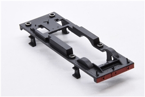 Footplate - black with red beam - Without Buffers for 3F Jinty Graham Farish model 372-210