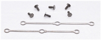 Pair of coupling rods plus 6 x crank screws for 64XX  Graham Farish model 371-987