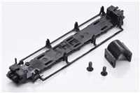 Baseplate with Screws & Motor BrackeTrailing Cover Worm End - Black for Class 64XX 0-6-0 Tank Graham Farish model 371-987