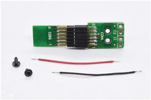 PCB - 6 pin With Blanking Plug - F7262 + PCB01 for N Class 2-6-0 Graham Farish model 372-930