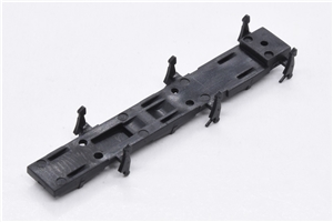 Loco Baseplate - Weathered for N Class 2-6-0 Graham Farish model 372-935