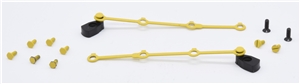 Rods - pale yellow / cranks / pins & Screws for Class 03   NEW  2020 Branchline model number