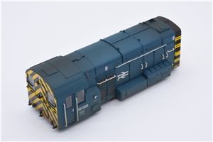 Body - 08118 - BR Blue with wasp stripes yellow for Class 08 Branchline model number 32-115B