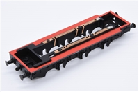 Underframe with red footplate - black buffer beam & black buffers  for Class 08 Branchline model number 32-119