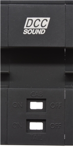 Battery Box - Black weathered with yellow dots - ASM4 DCC Sound on base for Class 47  Branchline model number 31-662ZDS