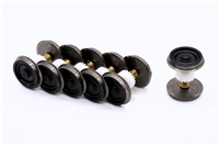 Geared axle - black - pack 6 for Class 57 Branchline model number 32-750.  our old part number 750-010