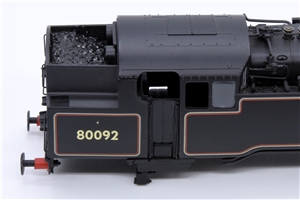 Body - BR Black with Early Emblem - 80092 for Std 4MT Tank 2-6-4 Branchline model number 32-359A