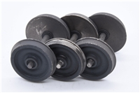 Tender wheels - black Weathered- set 3 for K3 2-6-0 Branchline model number 32-275.  our old part number 276-029